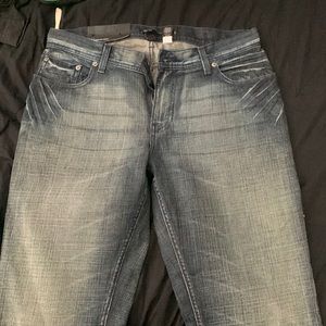 Rio low rise boot cut jeans